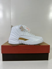 Jordan Air Jordan 12 Phantom White Metallic Gold Sneakers FD9101-007