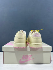 Jordan Travis Scott Air Jordan 1 Low OG Shy Pink Sneakers