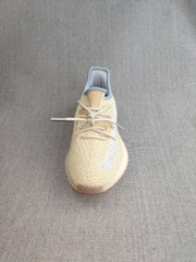 Yeezy Boost 350 V2 Reflective Knit Sneakers in Beige