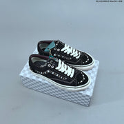 Vans Old Skool Platform Low-Top Sneakers, Black and White