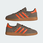 Men's Adidas Handball Spezial - Cargo Brown / Orange