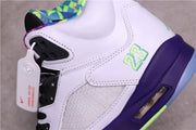 Air Jordan 5 Alternate Bel-Air Sneakers White Purple DB3335-100