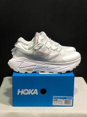 HOKA Skyline Float X White Trail Sneakers