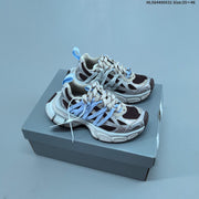 Balenciaga 3XL Low-Top Sneakers in Silver and Grey