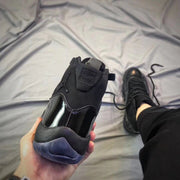 Air Jordan 11 Cap and Gown Black High-Top Sneakers