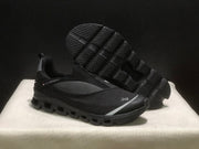On Cloud 4 Coast Black Slip-On Sneakers