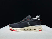 On Cloudnova 2 Sneakers Black and Red