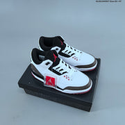 Air Jordan 3 OG World's Best Dad White Black Red Sneakers