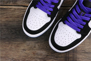 Jordan Air Jordan 1 Low White Black Dark Concord Sneakers