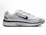 Nike Silver White Black Swoosh Sneakers