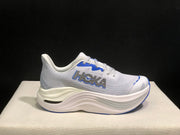 HOKA Skyward X Running Shoes in White and Blue