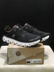 On Cloud 6 Coast Sneakers in Black and Brown