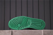 Air Jordan 1 High Pine Green Black Sneakers 555088-030