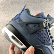Jordan Air Jordan 4 Little Eminem Navy Sneakers