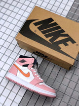 Jordan 1 High Zoom CMFT Pink White Orange Sneakers CT0979-601