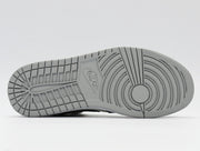 Jordan 1 High Dior-Inspired Sneakers Grey White Black