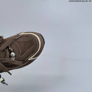 GG-CC G25X4391 Brown Platform Low-Top Sneakers