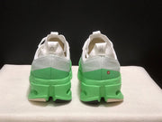 On Cloudsurfer Max White Green Running Shoes