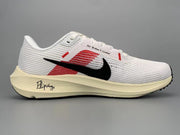 Nike Air Zoom Pegasus 40 White Red Running Shoes FJ0686-100