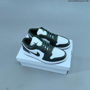 Nike Air Jordan 1 Low Sneakers, White and Color-Accent Styles