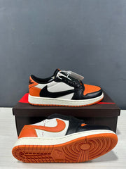 Jordan Air Jordan 1 Low Golf Shattered Backboard Black Orange