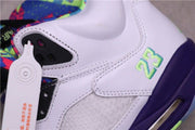 Air Jordan 5 Alternate Bel-Air Sneakers White Purple DB3335-100