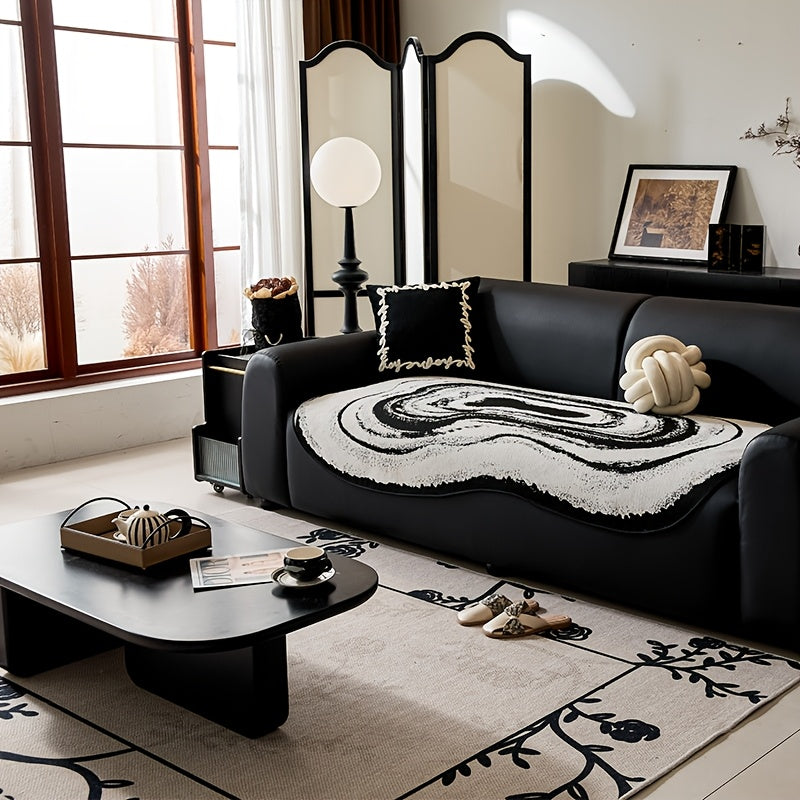 Luxury Spiral Sofa Cushion | Versatile, Easy-to-Clean Polyester Cover, Suitable for Various Sofa Types, Protects from Pet Scratches and Drawings