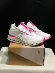 On Cloudnova Sneakers White Pink