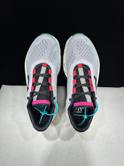 On Cloudmonster Running Shoes in Gray and Brown