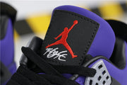 Jordan 4 Retro Purple Suede Sneakers 308497-406