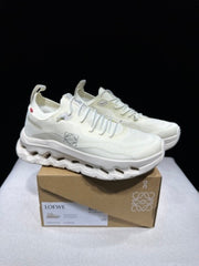 On x LOEWE Cloudtilt Sneakers in Beige