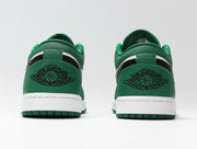 Jordan 1 Low White and Green Sneakers 553558-301