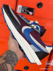 Nike LDWaffle sacai x UNDERCOVER Burgundy Blue DJ4877-600