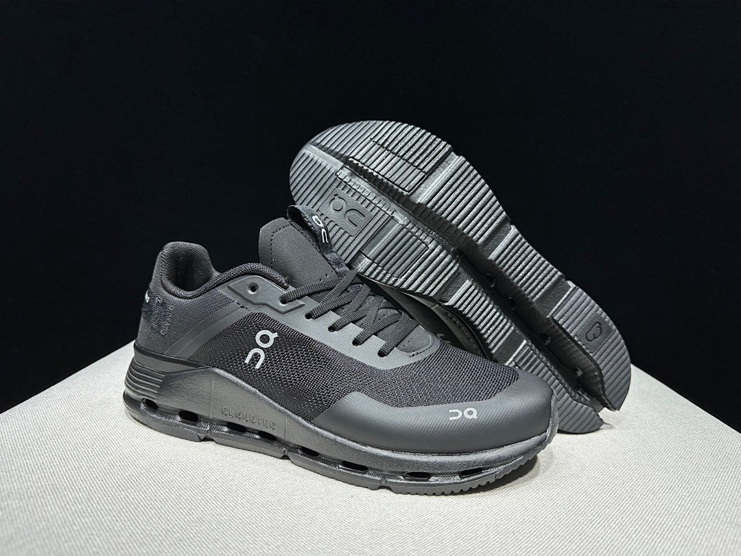 On Cloudnova Form 2 TT Sneakers in Black and Eclipse