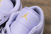 Air Jordan 1 Low Oxygen Purple Sneakers 554723-505
