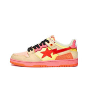 BAPE SK8 STA Low-Top Sneakers in Orange Gradient