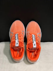 On Cloudsurfer Running Shoes in Coral and White