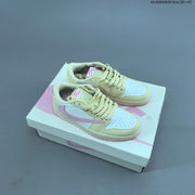 Jordan 1 Low OG Shy Pink Low-Top Sneakers