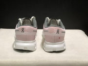On Cloud 6 Push Sneakers in White and Pink