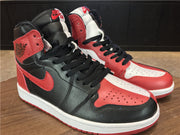 Jordan Air Jordan 1 High OG Sneakers in Black, Red and White