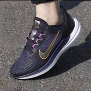 Nike Air Winflo 9 Running Shoes Black Blue Gold DD6203-007