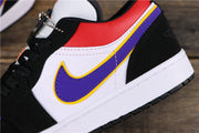 Nike Air Jordan 1 Low Purple Gold Sneakers CJ9216-051