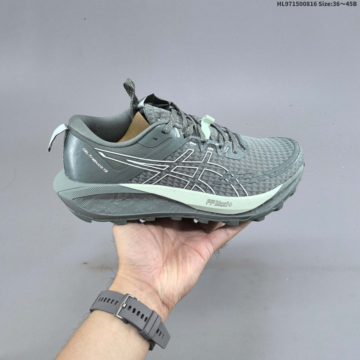 ASICS GEL-TRABUCO 13 Trail Running Shoes, Gray
