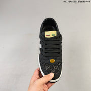 Gucci Crystal-Embellished Black Low-Top Sneakers HL171401201