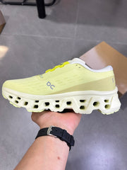 On Running Cloudmonster 2 Sneakers in Pale Yellow