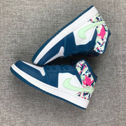 Air Jordan 1 Mid Hawaii Multicolor High-Top Sneakers