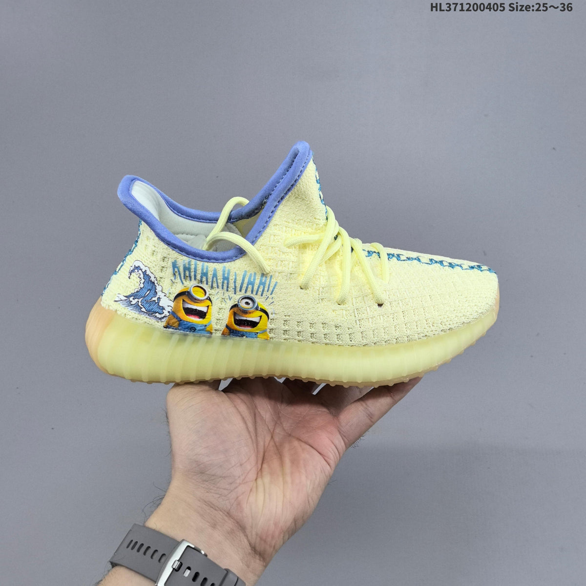 adidas Yeezy 350 V2 Kids Graphic Sneakers