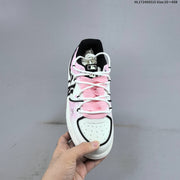 MLB Chunky Graffiti Sneakers in Pink and White