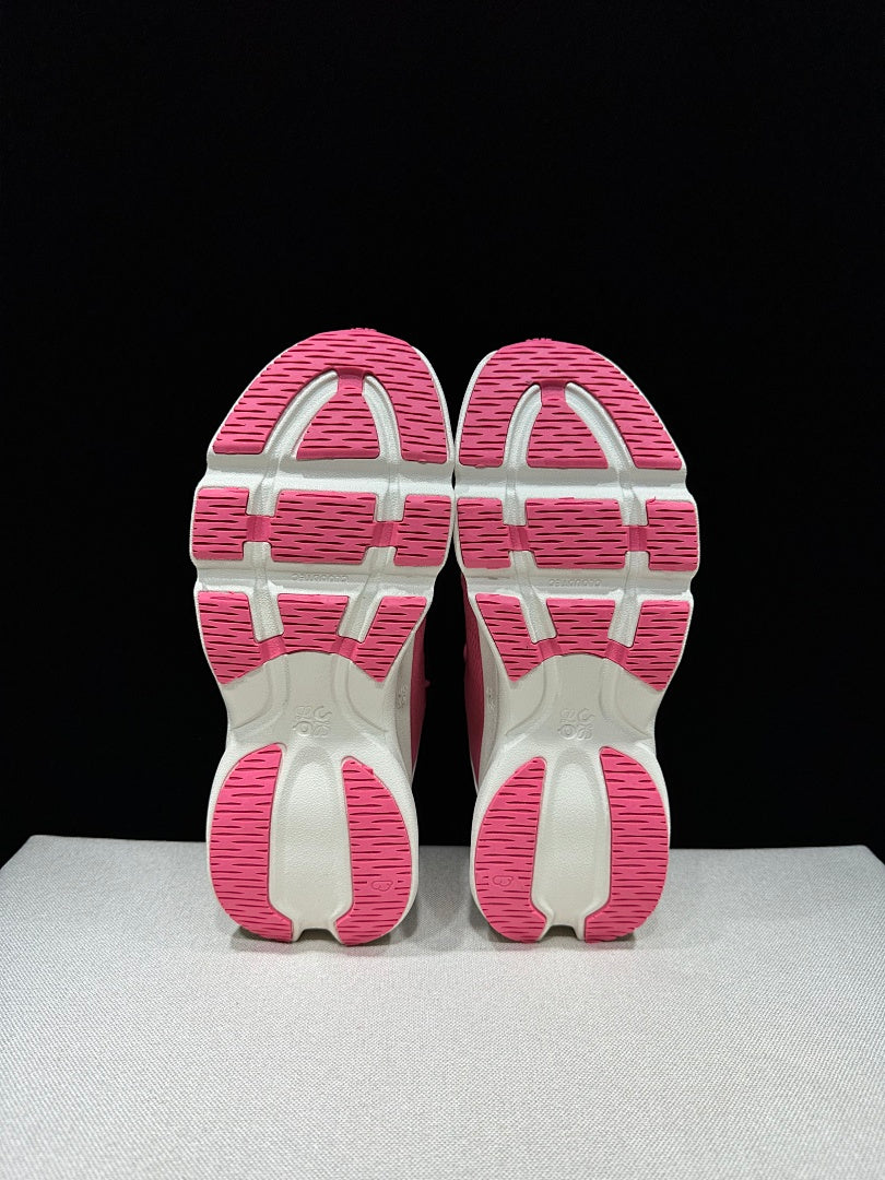 On x LOEWE Cloudventure 3.0 Sneakers White Peach Red
