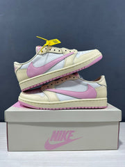 Jordan Travis Scott Air Jordan 1 Low OG Shy Pink Sneakers